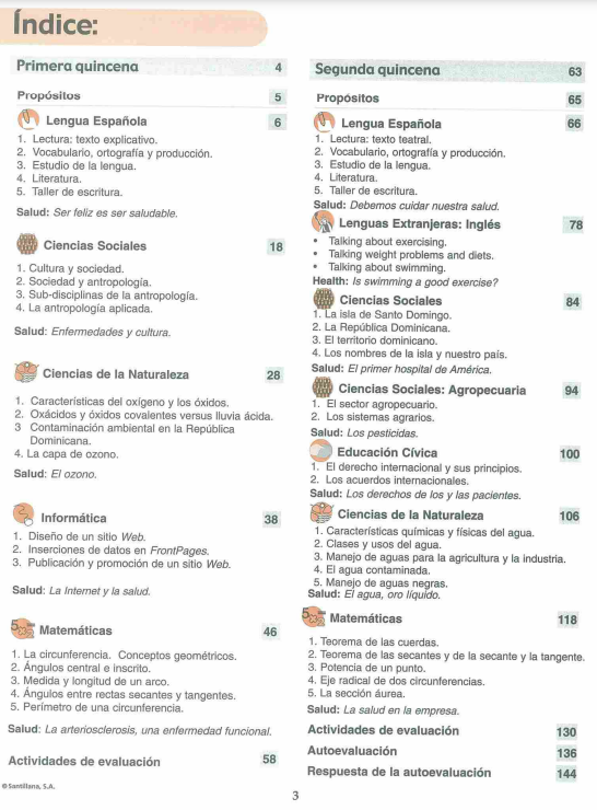 módulo seis de prepara 3ro de bachiller